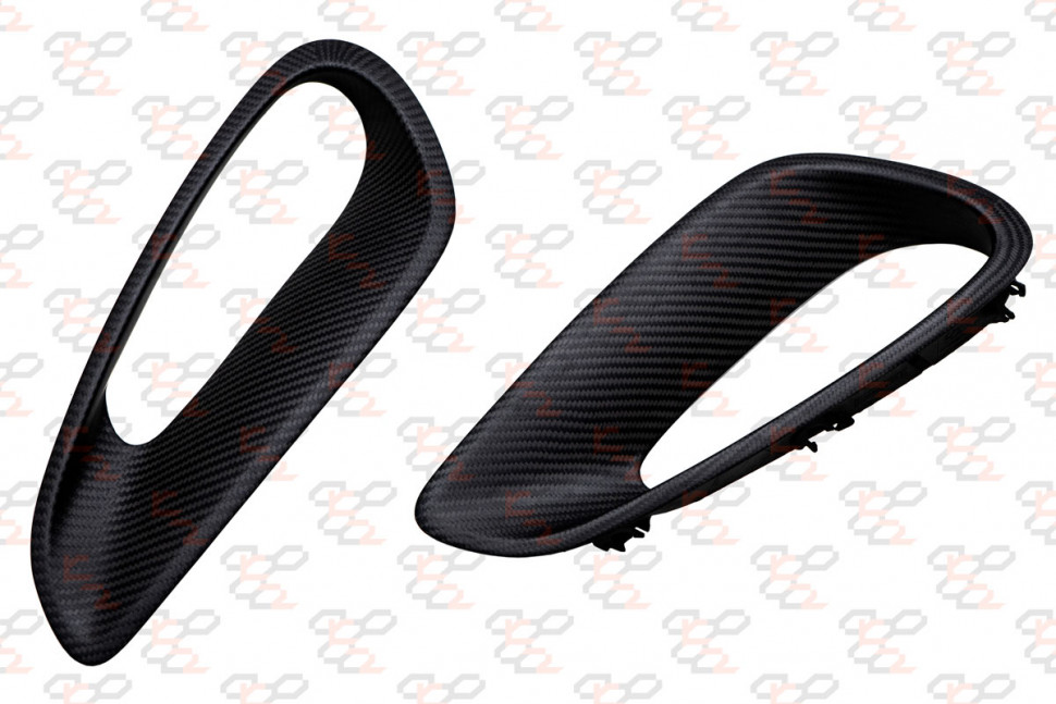 KarboniZation Porsche 911 (992) Turbo (-S) Боковые Воздухозаборники