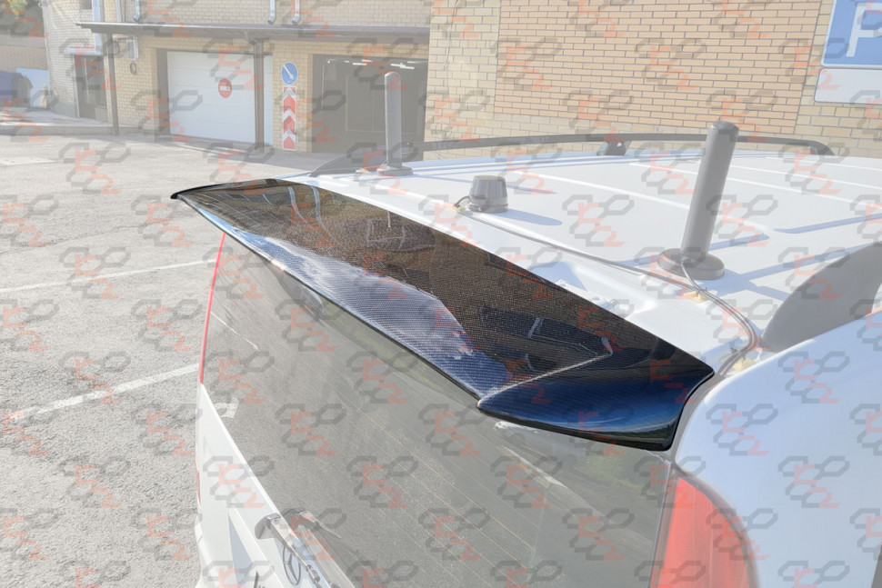 KarboniZation Mercedes Vito / Viano (W639) Стиль Ducktail Задний Спойлер
