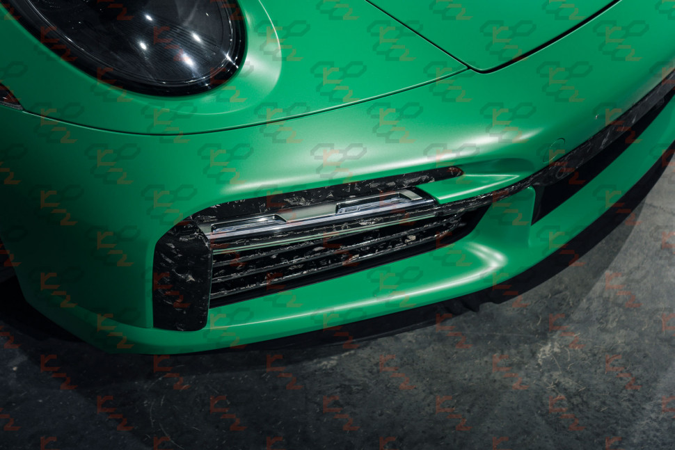 KarboniZation Porsche 911 (992) Turbo (-S) Передние Жабры Active Aero Системы PAA