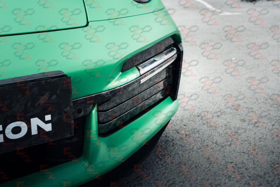 KarboniZation Porsche 911 (992) Turbo (-S) Передние Жабры Active Aero Системы PAA