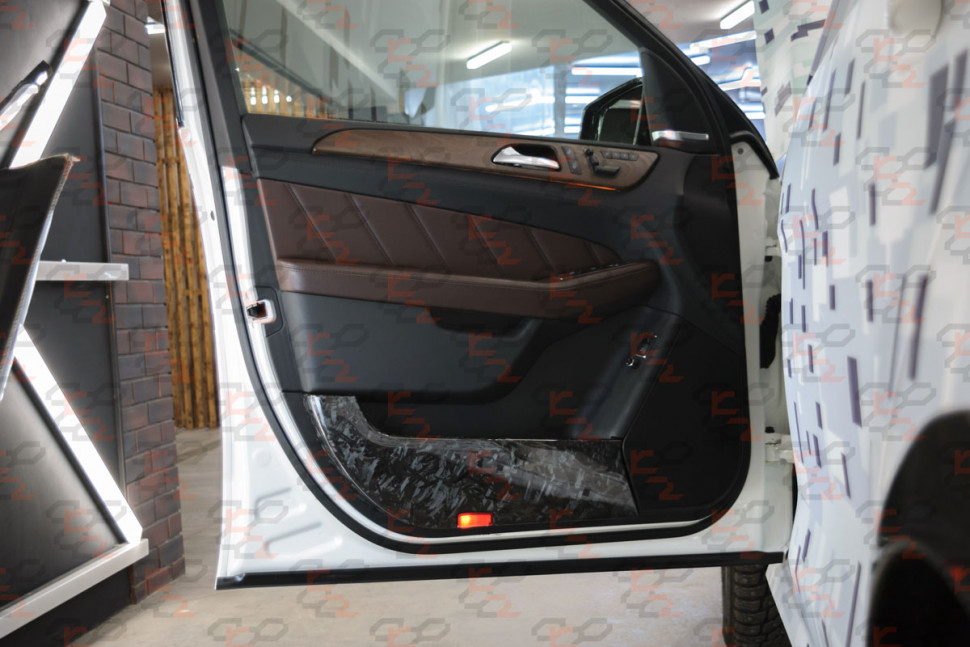 KarboniZation Mercedes GLE / ML (W166) Набор Дверных Карманов