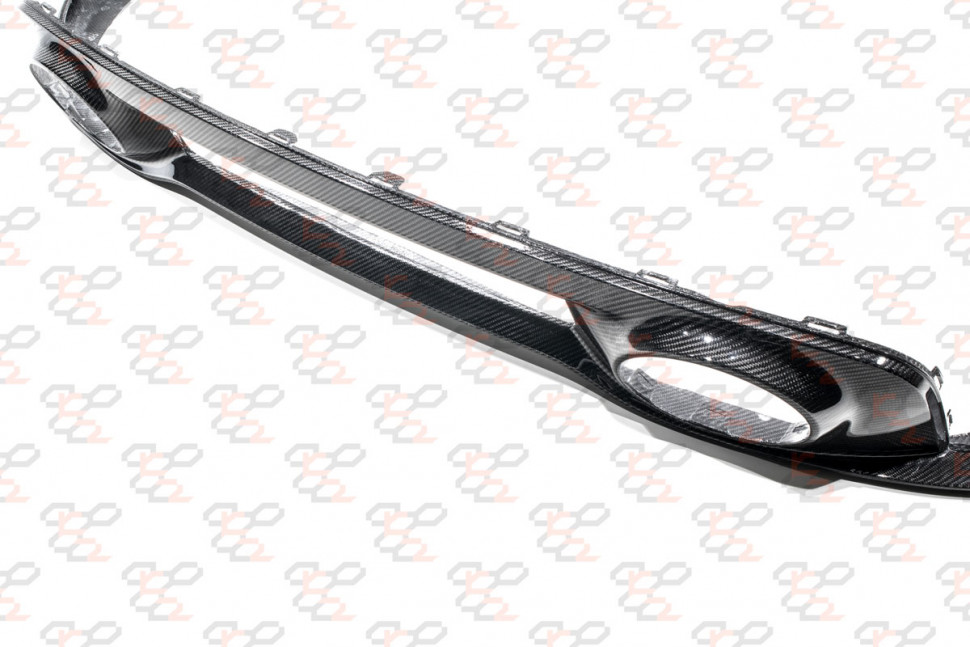 KarboniZation Porsche 911 (992) Turbo (-S) Задний Диффузор для Спорт Выхлопа KarboniZation Porsche 911 (992) Turbo (-S) Задний Диффузор для Спорт Выхлопа