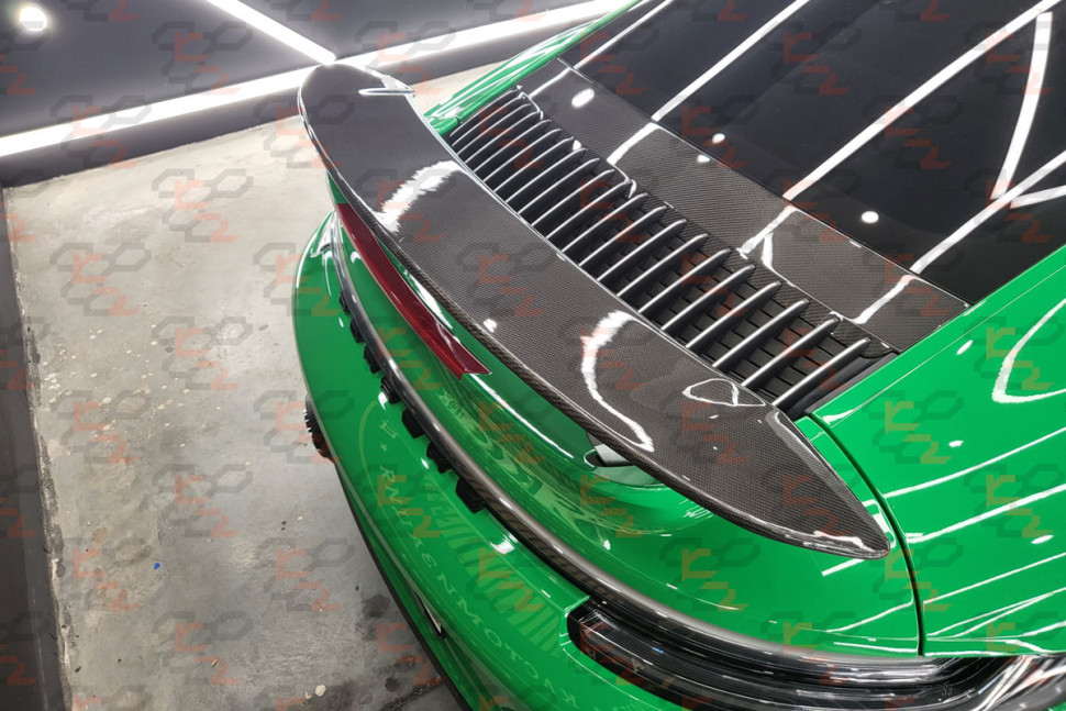 KarboniZation Porsche 911 (992) Turbo (-S) Задний Спойлер