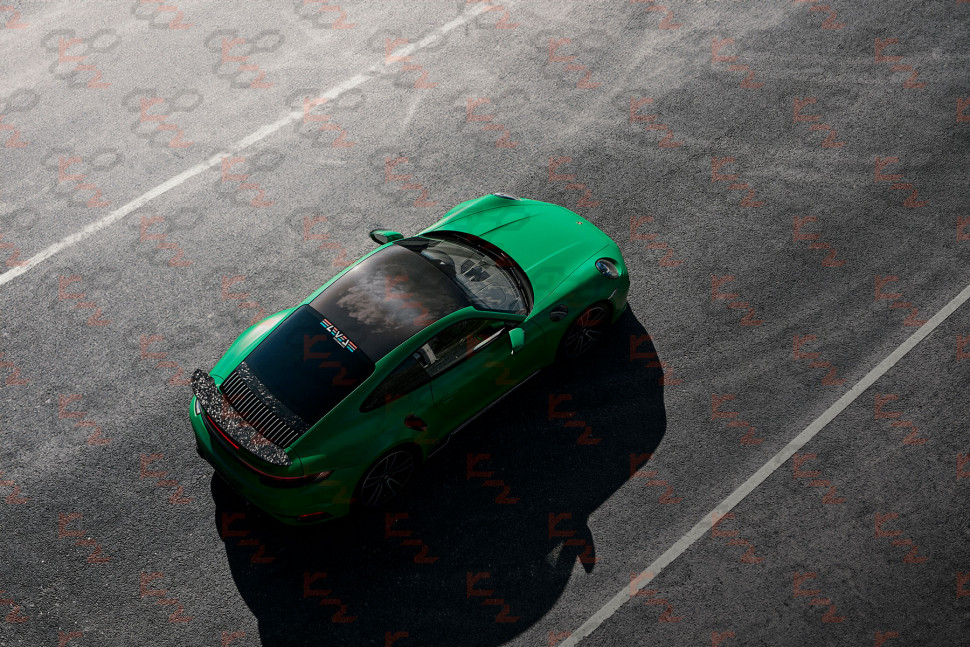 KarboniZation Porsche 911 (992) Turbo (-S) Задний Спойлер