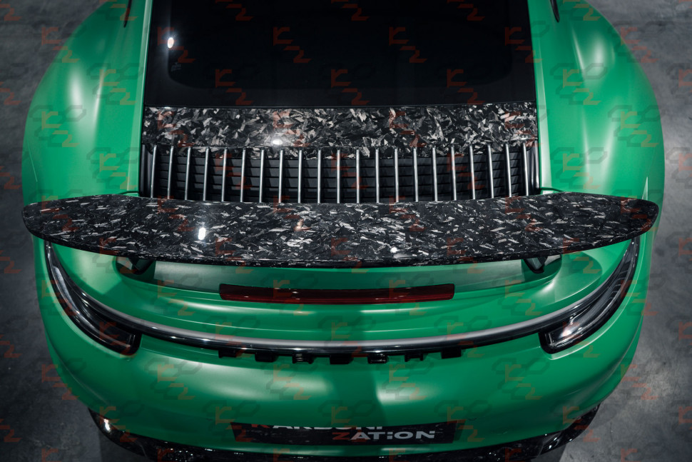 KarboniZation Porsche 911 (992) Turbo (-S) Задний Спойлер
