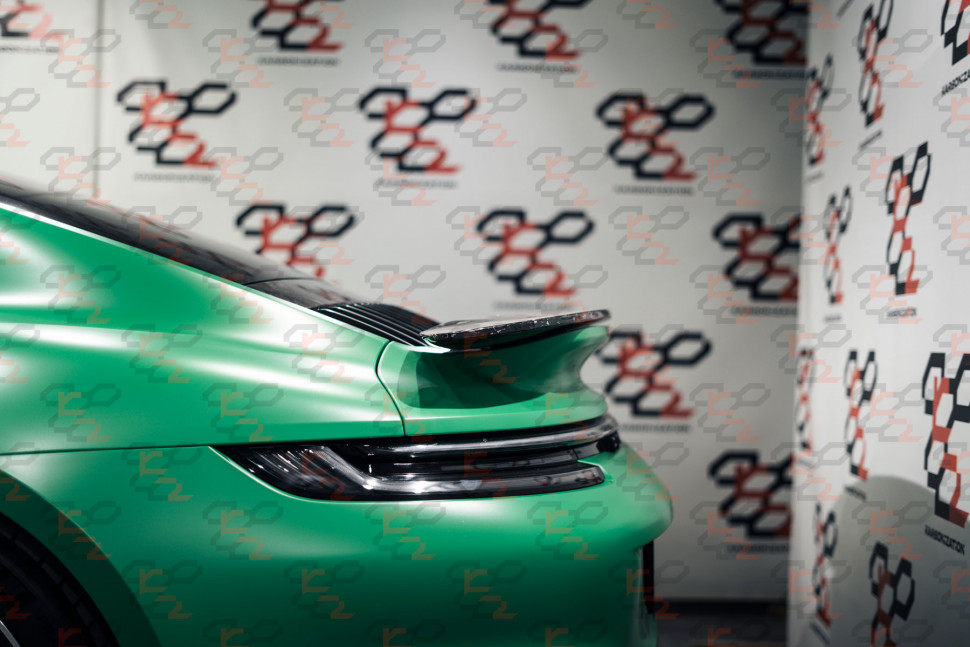 KarboniZation Porsche 911 (992) Turbo (-S) Задний Спойлер