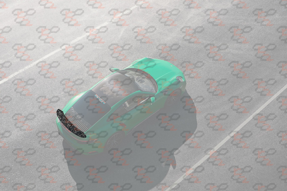 KarboniZation Porsche 911 (992) Turbo (-S) Задний Спойлер