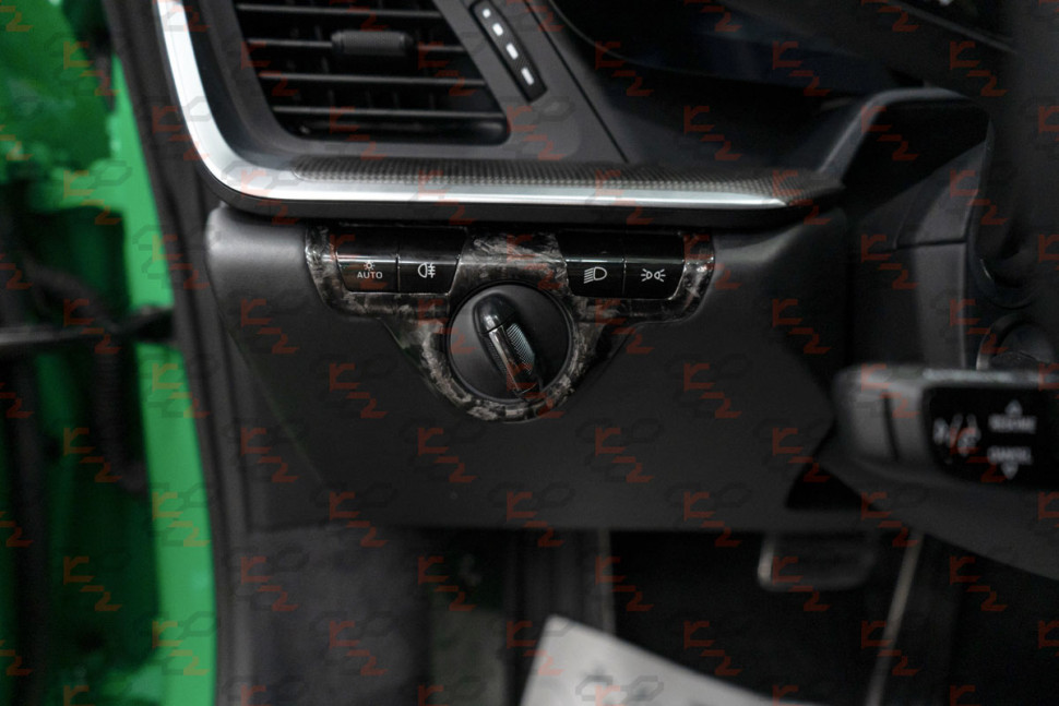 KarboniZation Porsche 911 (992) Вставка Зажигания / Световых Приборов KarboniZation Porsche 911 (992) Вставка Зажигания / Световых Приборов