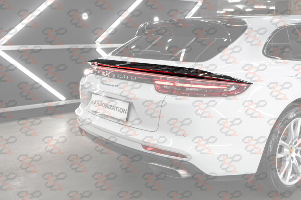 KarboniZation Porsche Panamera Sport Turismo (971) Средний Спойлер