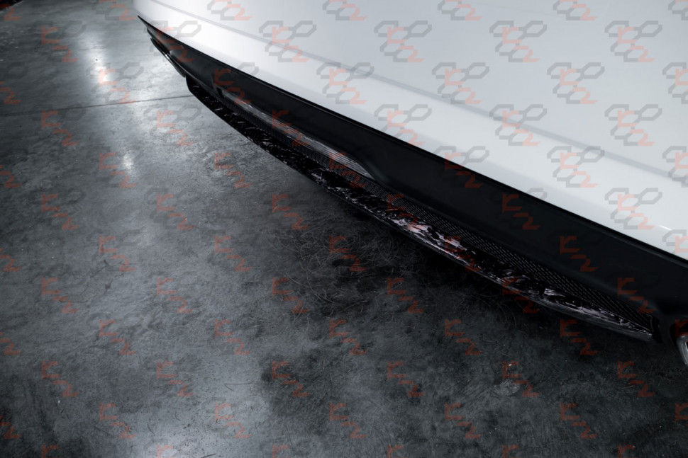KarboniZation Mercedes SL (R231) Вставка Заднего Бампера KarboniZation Mercedes SL (R231) Вставка Заднего Бампера