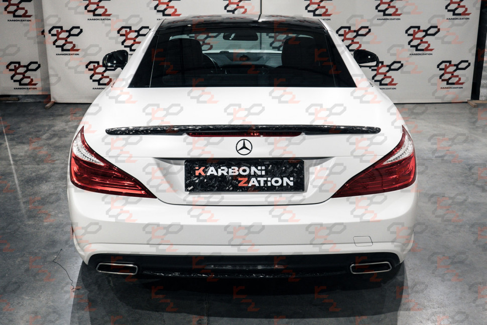 KarboniZation Mercedes SL (R231) Вставка Заднего Бампера KarboniZation Mercedes SL (R231) Вставка Заднего Бампера